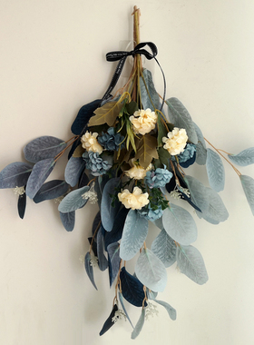 北欧室内房间墙面装饰挂花餐厅店铺墙壁创意挂件客厅墙上壁挂饰品