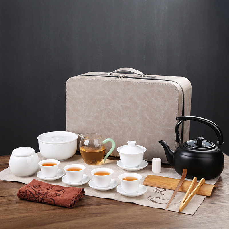 中式茶艺教学培训功夫茶具少儿成整套茶具