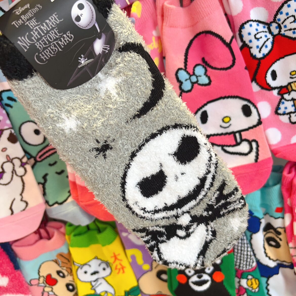 出口日本新品可爱原宿风杰克chucky短筒袜女袜女士袜子