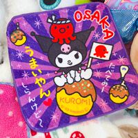 Cute pure cotton Melody bouncy rabbit baby hand towels, mini square towels, kindergarten small square towels for export to Japan thumbnail 6