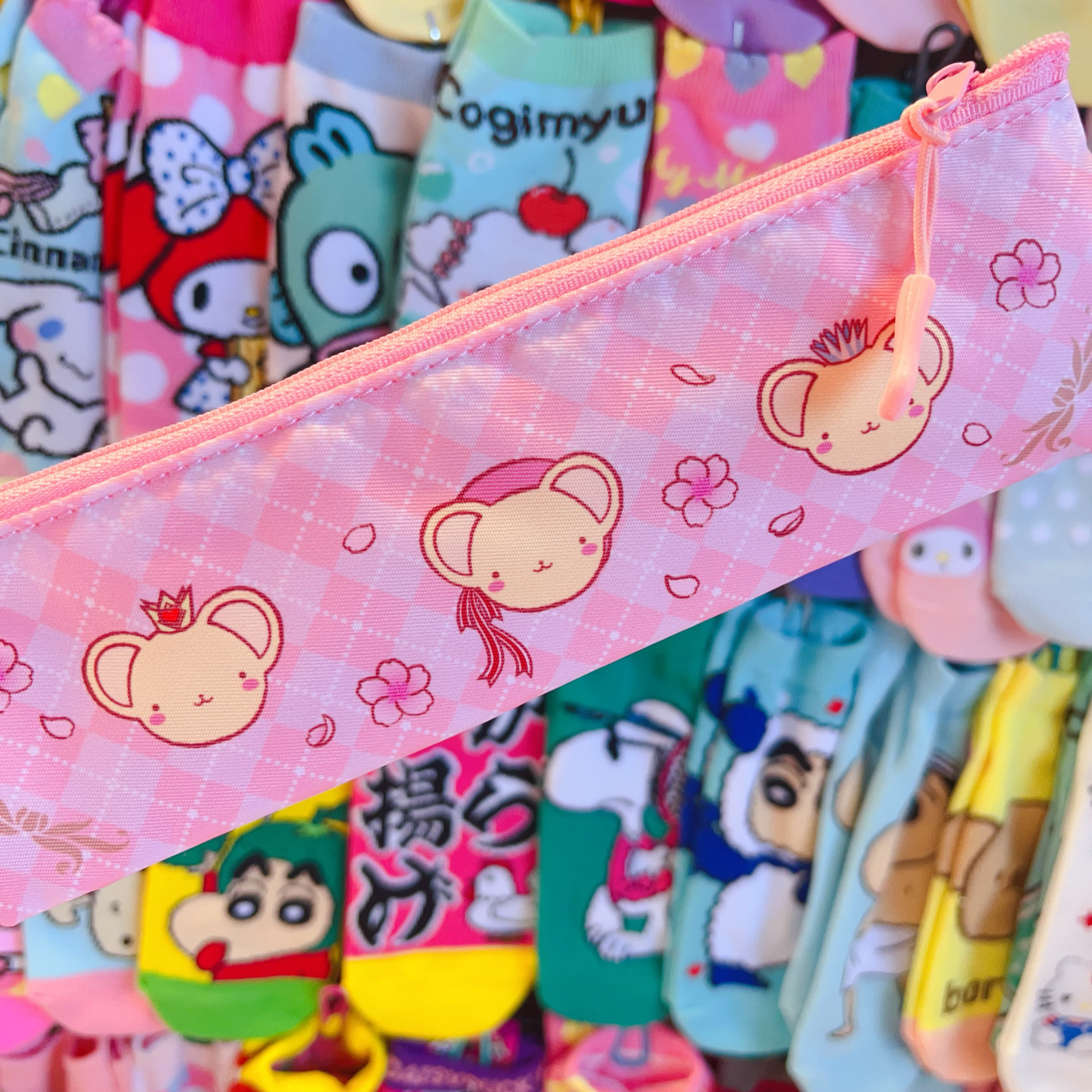 出口日本魔卡少女樱笔袋ins可爱卡通动漫文具袋收纳袋