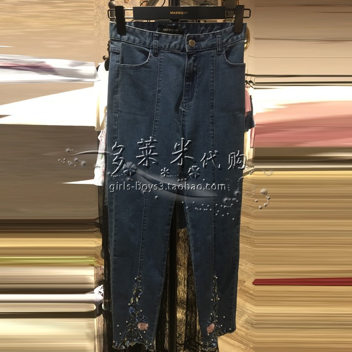 Âê¿ËÜçÄÝ2018ÇïÐÂÆ·¸ßÑüÐ廨ţ×пã¾Å·ÖС½Å¿ãM18307BKZ5200 989