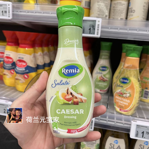 荷兰remia奶油健康凯撒沙拉酱