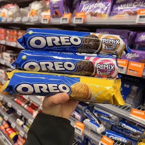 奥利奥黄色金装提拉米苏香草饼干