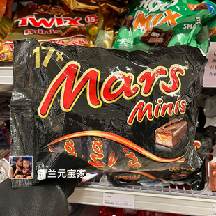 现货荷兰进口MARS MAX玛氏乌结焦糖夹心巧克力迷你巧克力棒