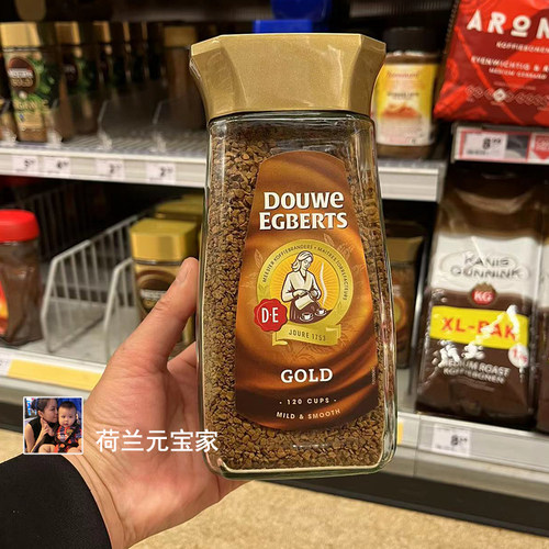 DouweEgberts冻干金装速溶咖啡