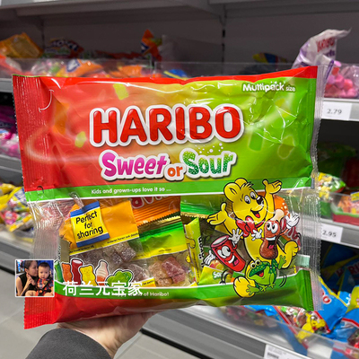 HARIBO哈瑞宝甜蜜酸爽糖独立包装