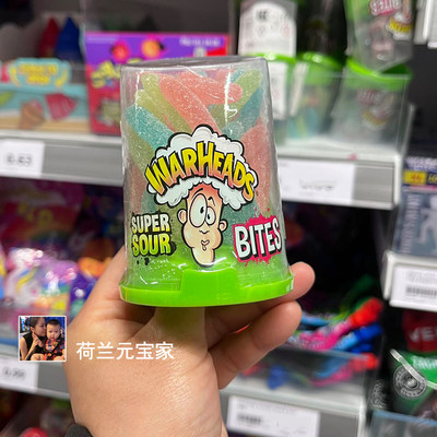 荷兰Warheads弹头牌酸酱棒棒糖