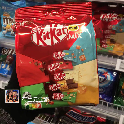 kitkat巧克力雀巢奇巧威化5合1