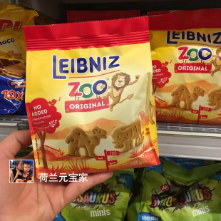 现货Bahlsen荷兰进口ZOO动物饼干宝宝营养早餐儿童休闲零食小吃