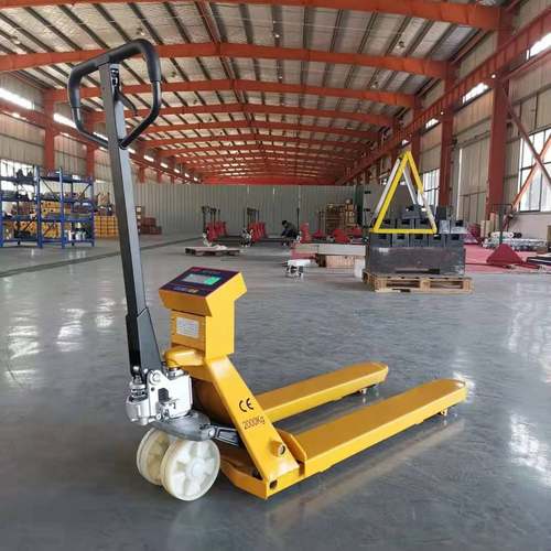 YCS手动液压电子秤物流快递用1000kg2000kg3000kg电子叉车秤包邮