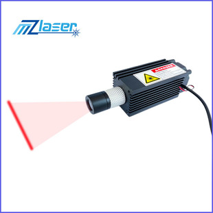 大功率可调焦一字线激光638nm红色模组500mw/700mw/1000mw镭射
