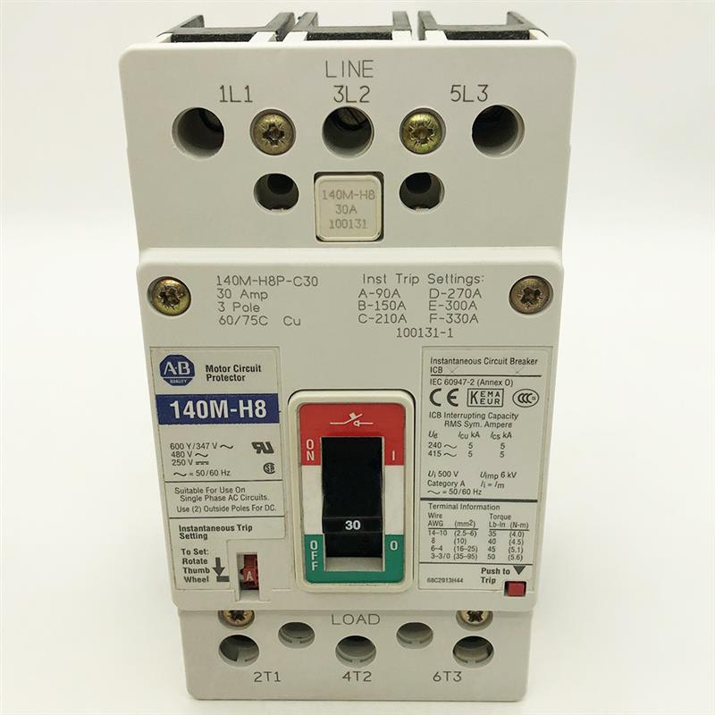 议价140M-H8P-C30罗克韦尔自动化AB全新未拆封保护器140MH8PC30有