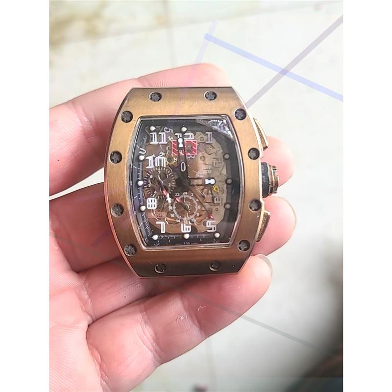 议价理查德米勒 rm01 精磨机械表芯 不走时, 精杠外壳 成色