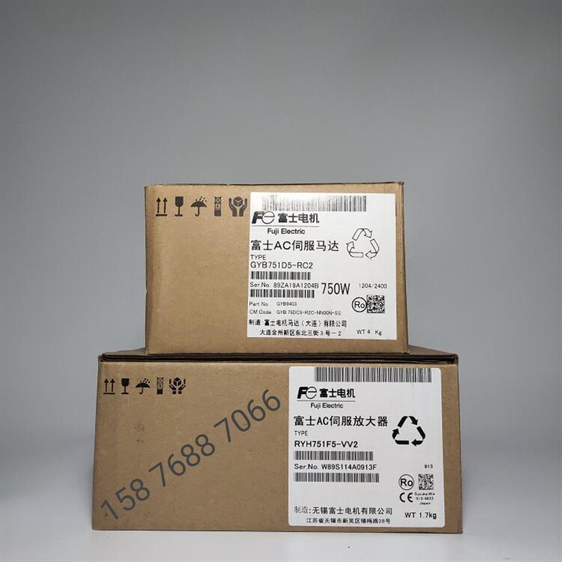 议价富士伺服电机驱动器GYB751D5-RC2+RYH751F5-VV2
