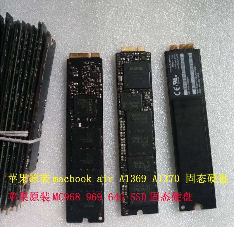 macbook air A1369 A1370 SSD MC503 506 968 966 固态硬盘 苹果
