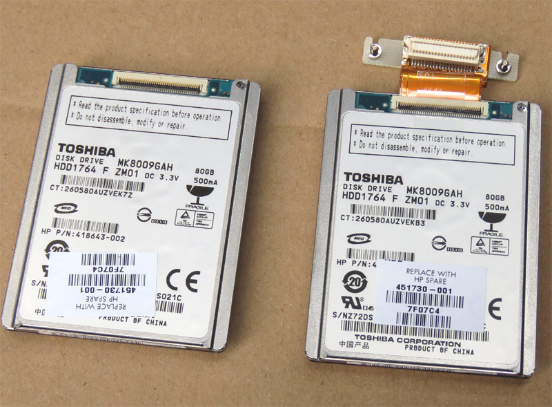 HP »ÝÆÕ2510P NC2400 2510P 2710P ±Ê¼Ç±¾Ó²ÅÌ 80G 60G 100G 40G