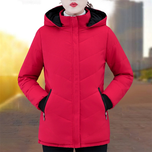 双面穿羽绒棉衣棉服女2025冬季新款宽松保暖中年妈妈棉袄外套图片