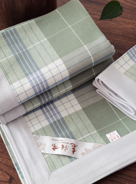 【高品质断码处理】32支纱100%纯棉老粗布凉席三件套加厚床单夏季