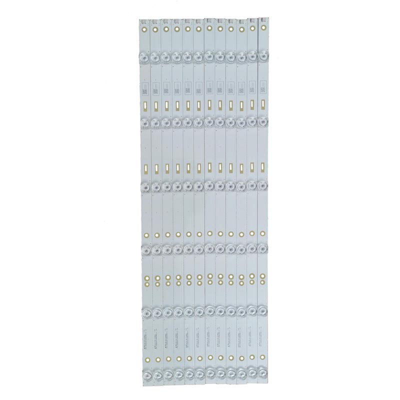 组装机杂牌机65寸背光灯6灯12条