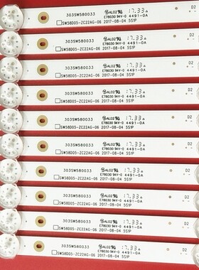 适用于全新58G6B灯条CRH-A583030100576Q 7710-658000-D110液晶