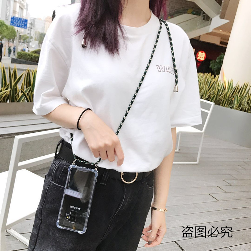 三星A225G4G斜挎挂绳透明手机壳