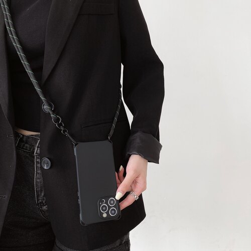 四角可挂适用苹果16promax手机壳