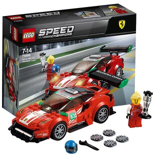 LEGO乐高赛车系列法拉利488 GT3车队积木玩具车75886拼装礼物跑车