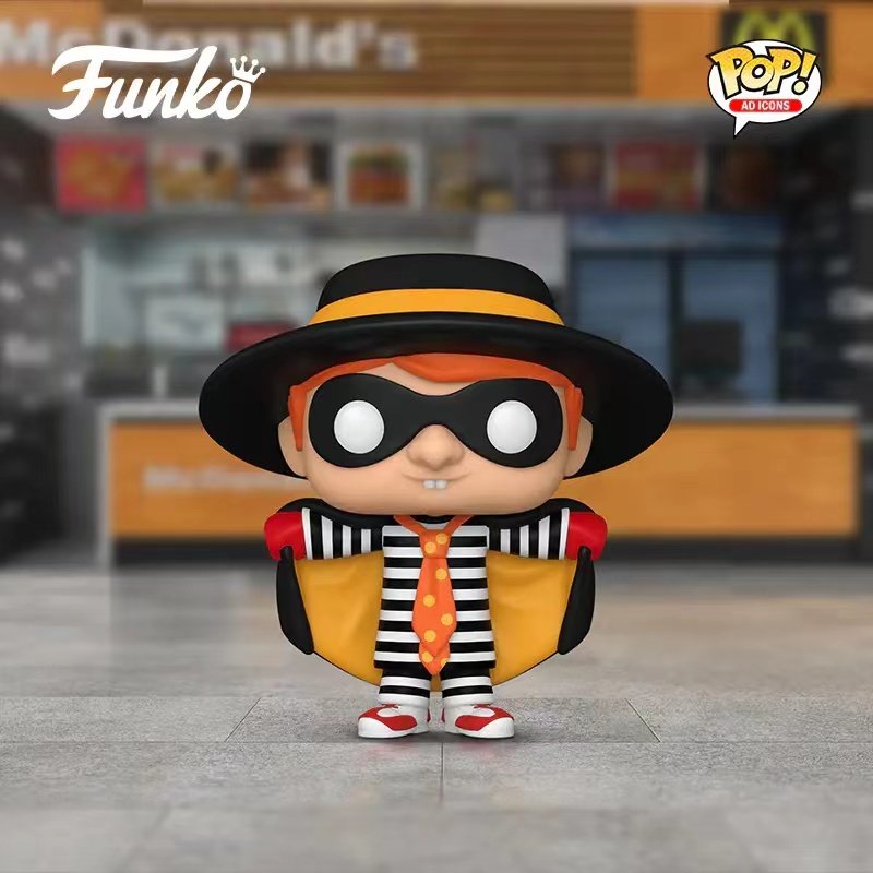 Funko Pop美国麦当劳收藏摆件pvc现货手办潮玩公仔汉堡包薯条玩偶