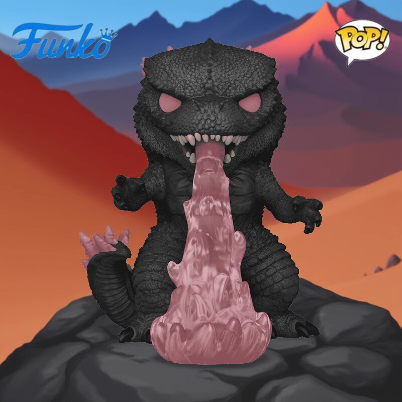 Funko Pop 奇异点限定哥斯拉大战金刚手办夜光模型收藏摆件现货