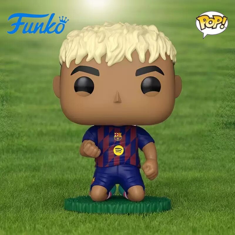 Funko Pop 巴萨足球星亚马尔手办莱万玩偶佩德里公仔加维拉菲尼亚