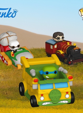 Funko Bitty Rides死侍迷你骑乘蝙蝠侠战车哈利波特死侍忍者神龟