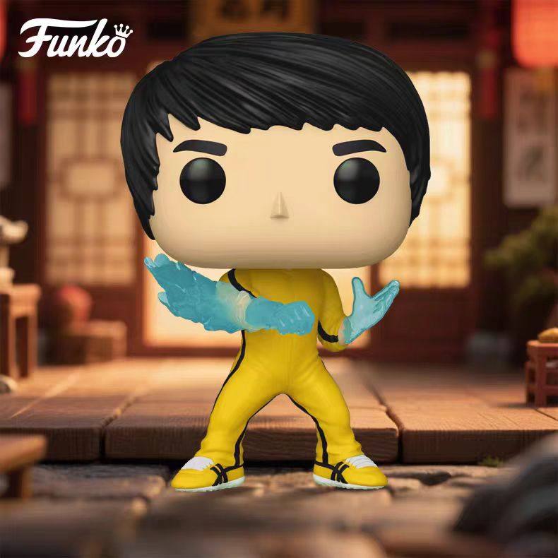 funko玩偶收藏李小龙手办公仔