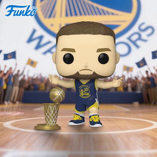 Funko POP库里汤普森限定玩偶汽车摆件收藏手办勇士队美国NBA公仔