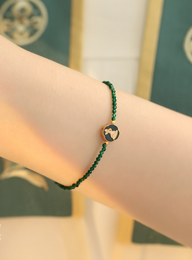 兰术女纯银国风精致百搭手链古风