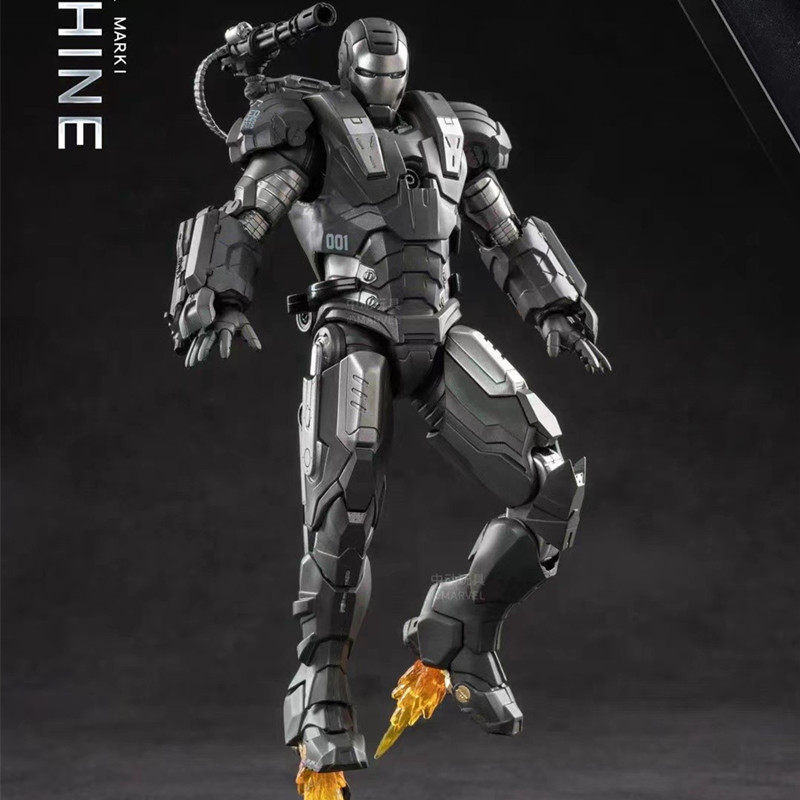 中动玩具 漫威复仇者联盟 战争机器人mk1钢铁侠手办玩具超可动