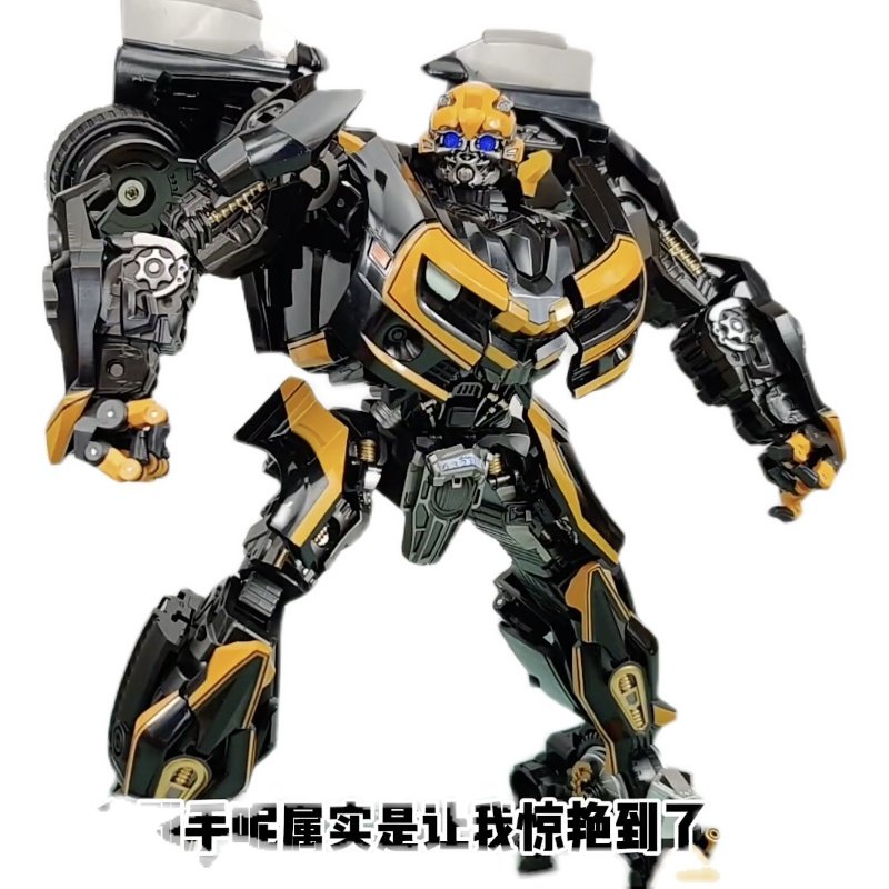 bb-02 黑蜂 大黄蜂勇士 变形玩具电影合金版 模型金刚黑色放大版