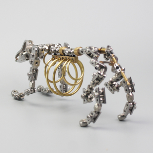 西帕定格 动物骨架，狗狗骨架亲子礼物，手工亲子玩