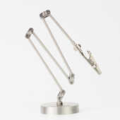 非常小小小 负载约50克定格动画小型不锈钢灵活万向支架