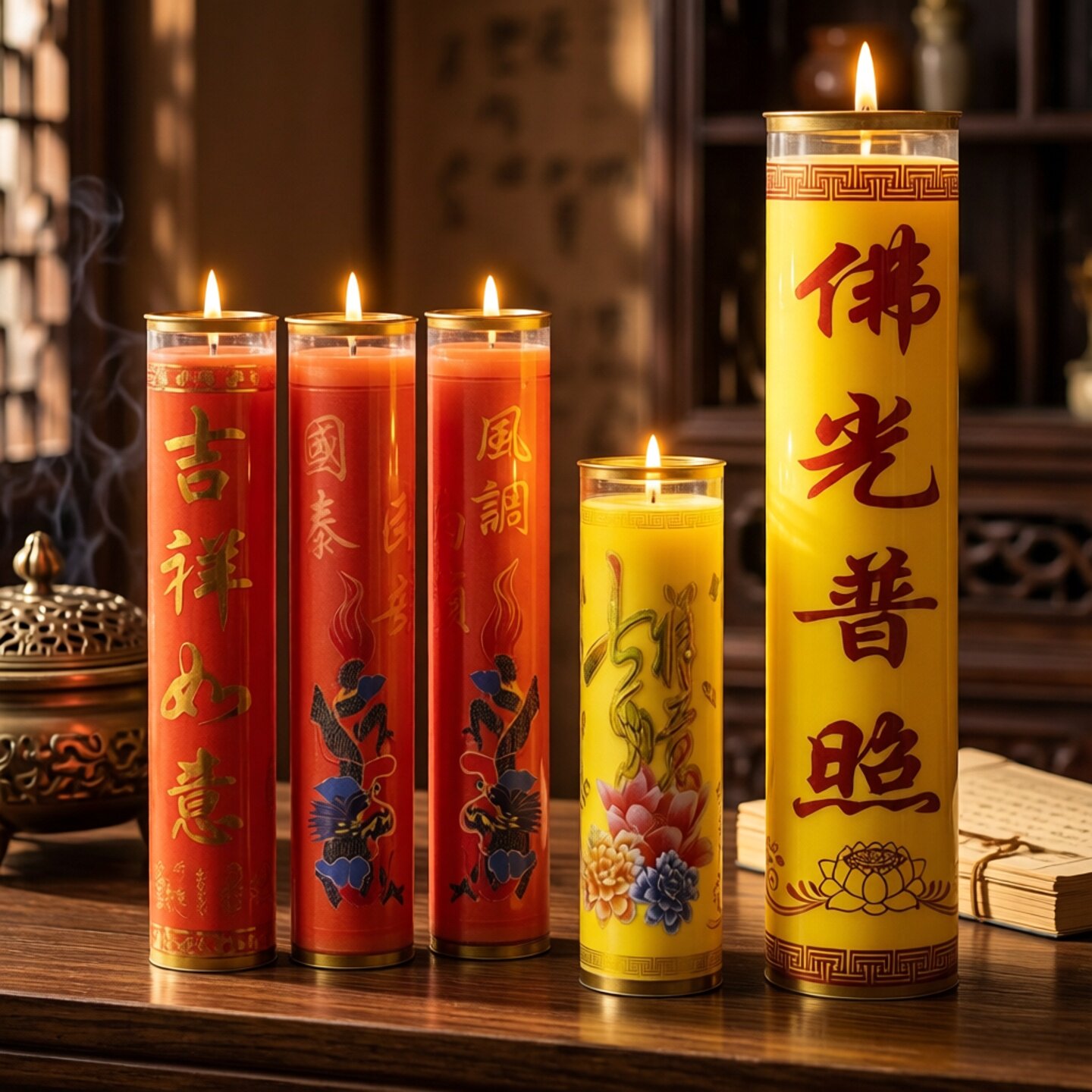 超大号100天蜡烛1米高酥油灯供佛长明灯点半年蜡烛特大蜡烛百日灯