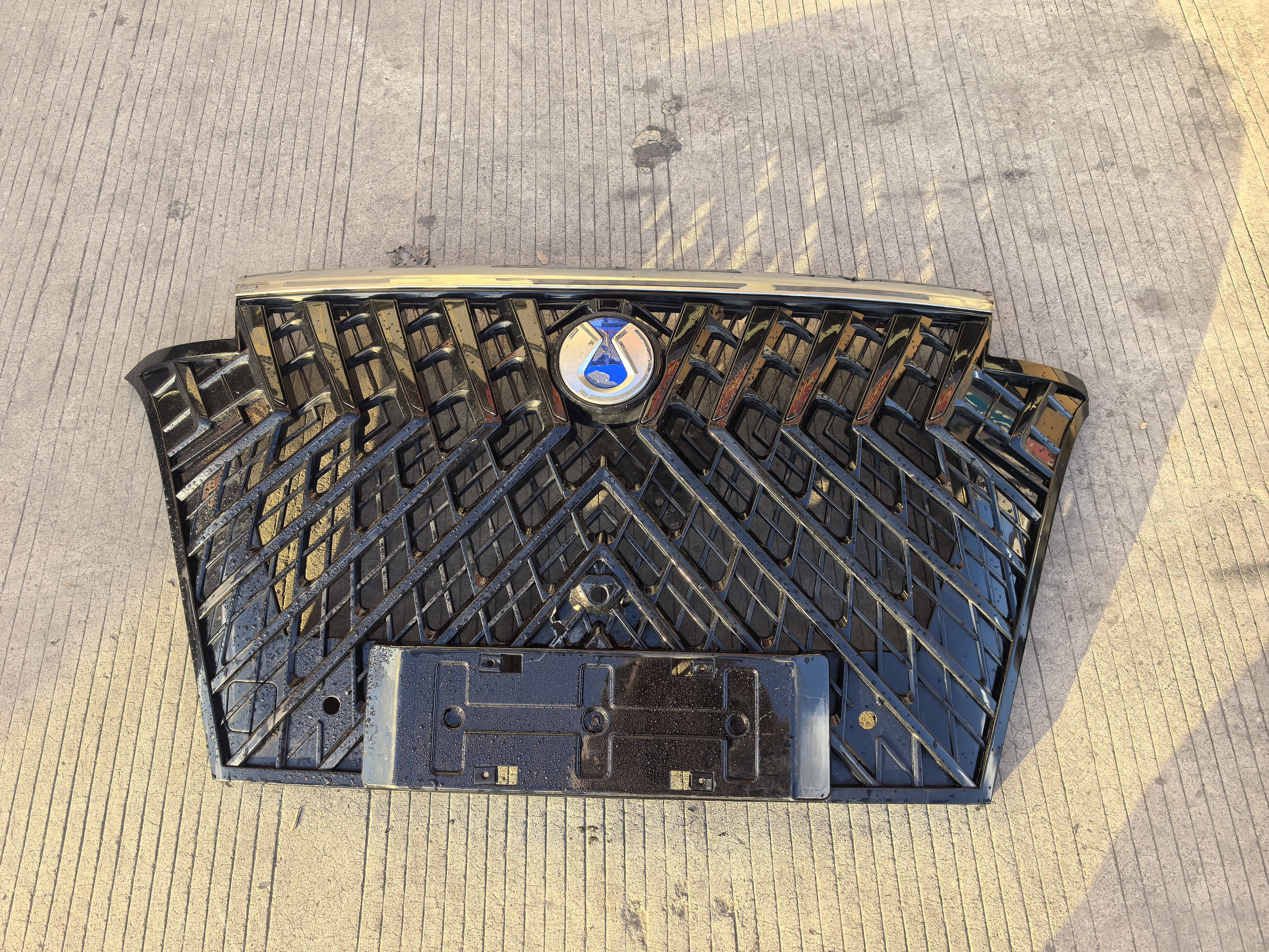 比亚迪腾势D9中网，型号JRD-D9ZW-2