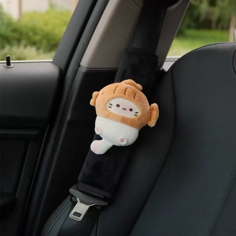 可爱ins风鲷鱼烧可可猫玩偶