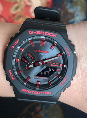 卡西欧 GA-B2100BNR-1A/SR/2100SRS-7A/1A1/BP光能蓝牙防水男手表