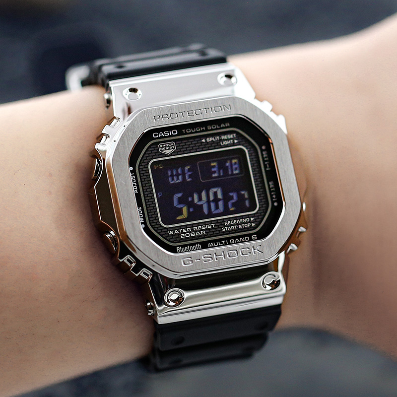 卡西欧G-SHOCK GMW-B5000-1/D/GD-9/4/BPC-1电波小方块男手表防水 手表 日韩腕表 原图主图