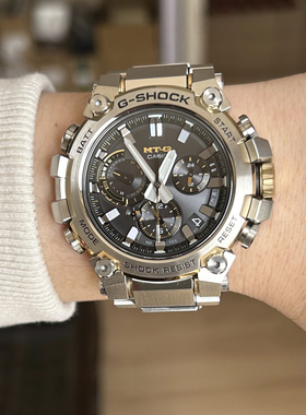 卡西欧MTG-B3000D-1A9/B1000XBD/BD-1A/XB/1A2电波蓝牙防水男手表