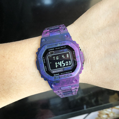 卡西欧40周年限量电波防水男表 GCW-B5000UN-6/PG/PS/SS/GM-B2100