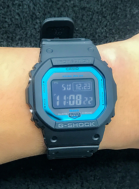 卡西欧太阳能电波蓝牙表 GW-B5600-2/BC/DC/5610PC/HR/M5610RG