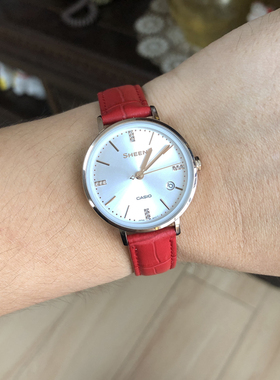 卡西欧手表SHE-4048CGL-7A/4540/PG-4A/D/CGM/4539石英女士腕表