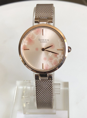 卡西欧Sheen SHE-C110CGM-4A/CGL/C120/C121石英时尚优雅女手表