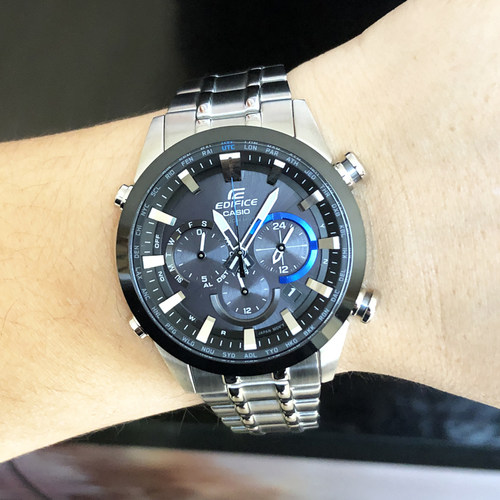 卡西欧手表EQW-T630/A2000/T650D/A2100太阳能6局电波男腕表